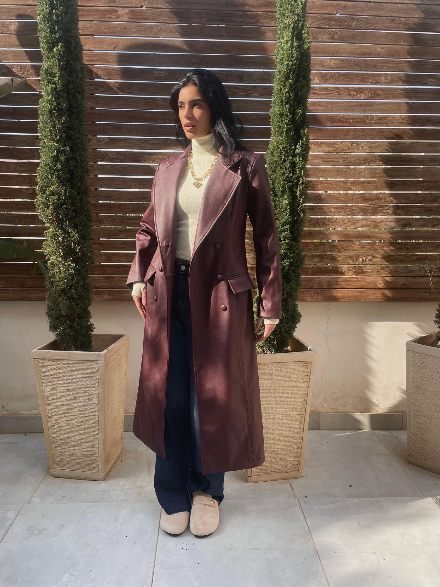 Wine Whisper Coat