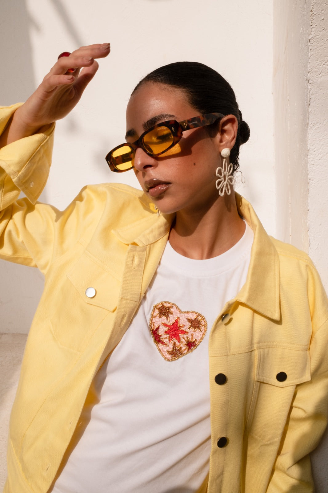 The Yellow Denim Jacket