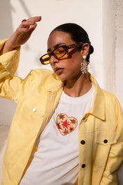 The Yellow Denim Jacket