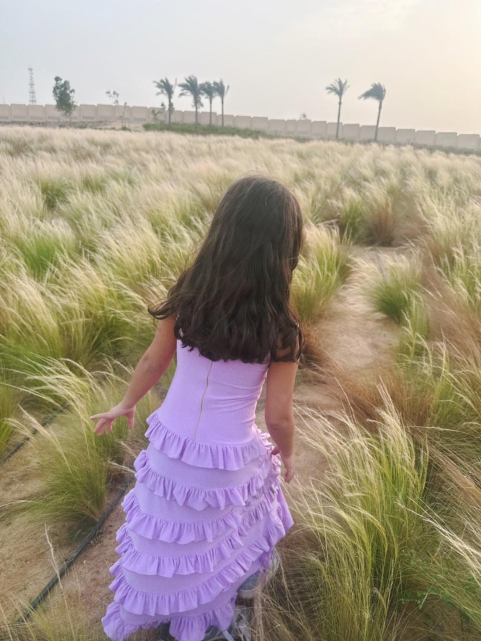 Kids Lilac bloom dress