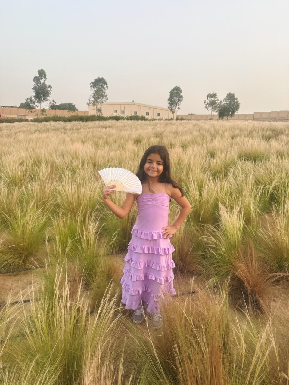 Kids Lilac bloom dress