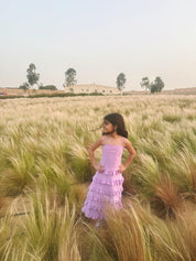 Kids Lilac bloom dress