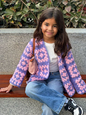 Kids The Garden Crochet Jacket