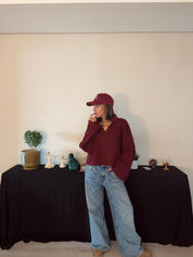 The Knitted Polo Sweater