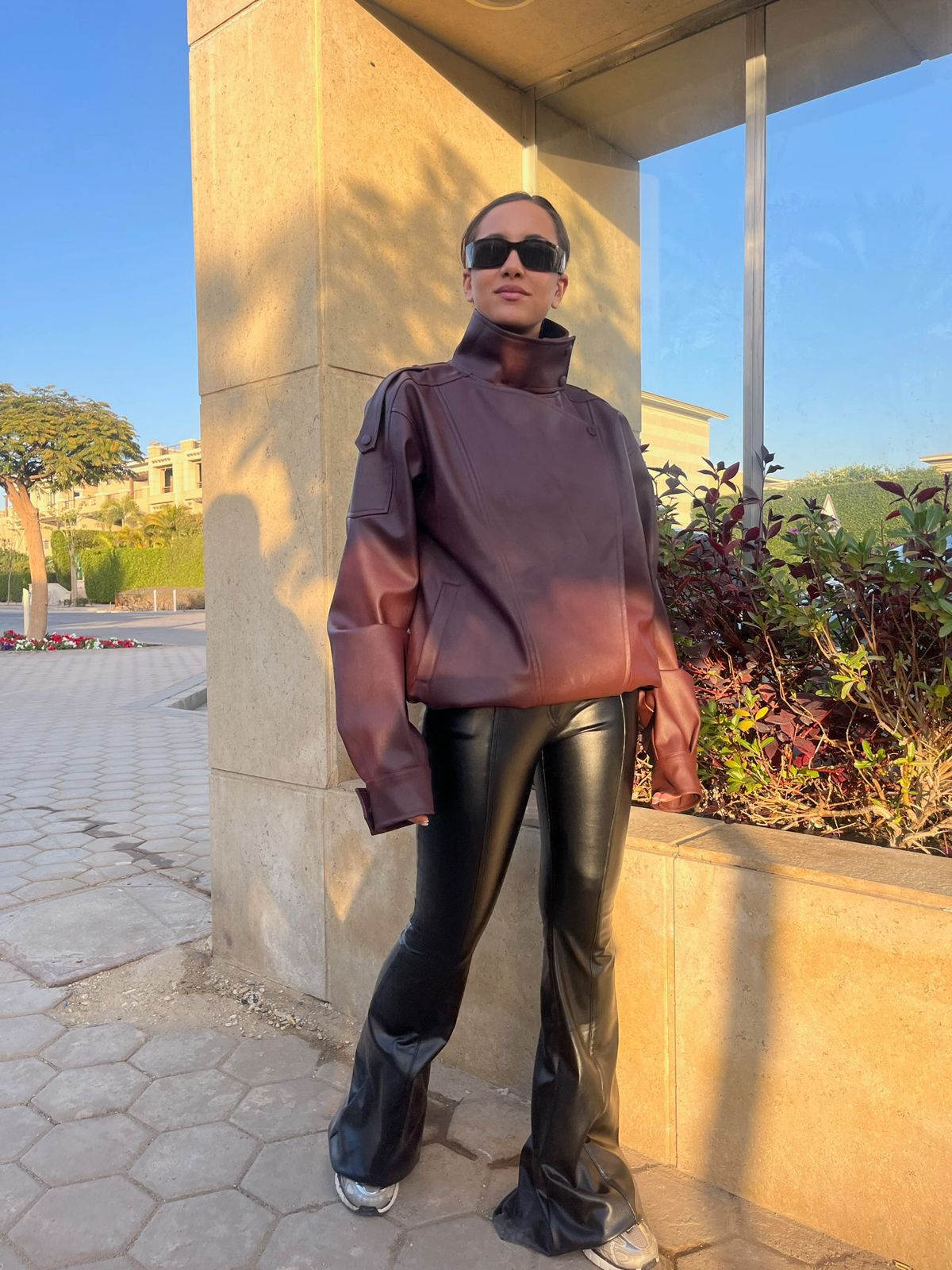 The Bomber Leather Jacket