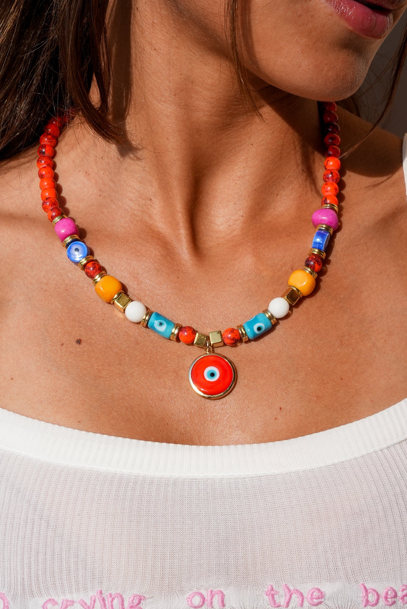 The Burnt Eye Necklace