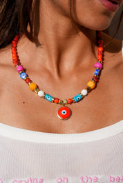 The Burnt Eye Necklace