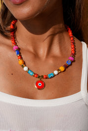 The Burnt Eye Necklace