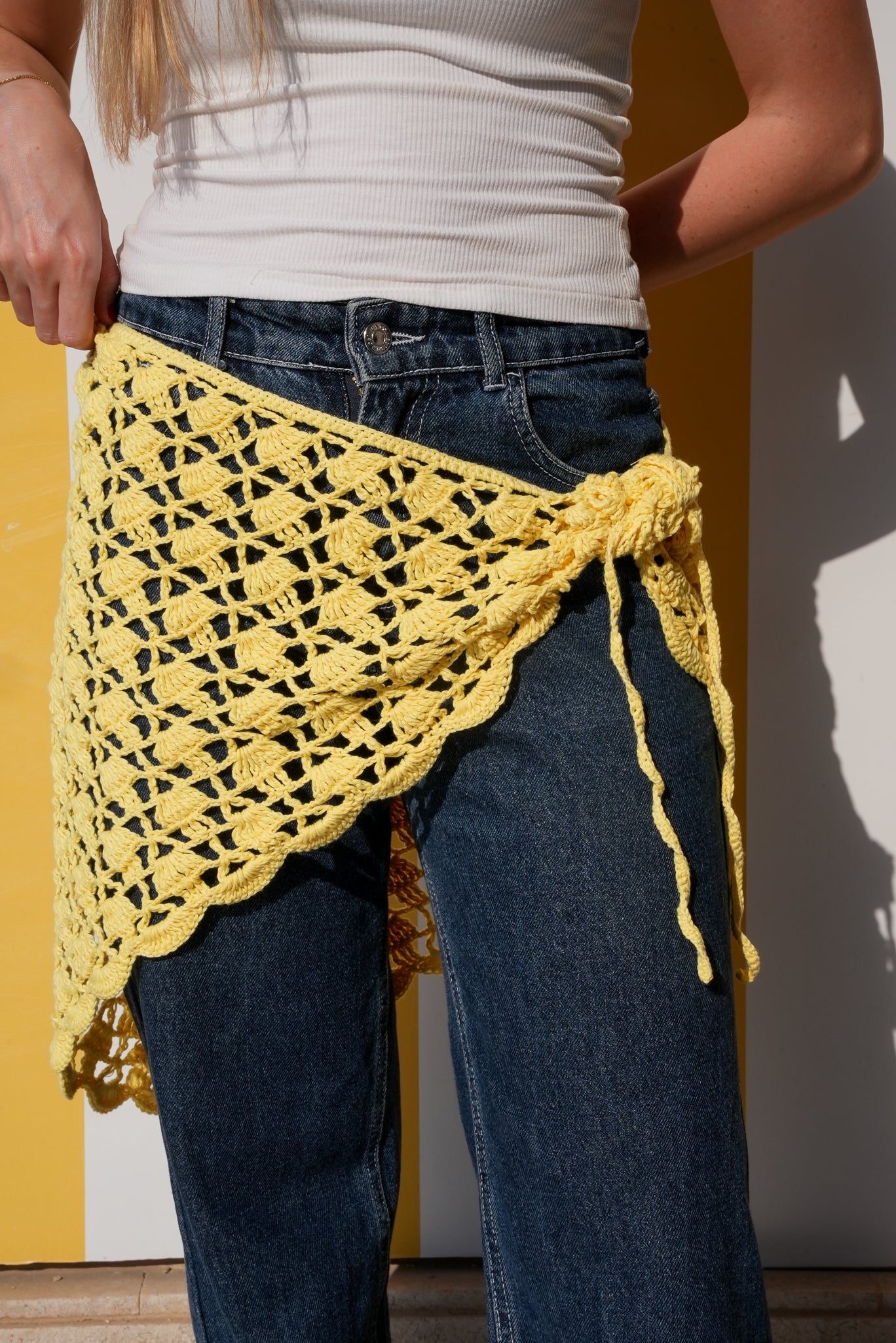 The Coast Crochet Waist Wrap