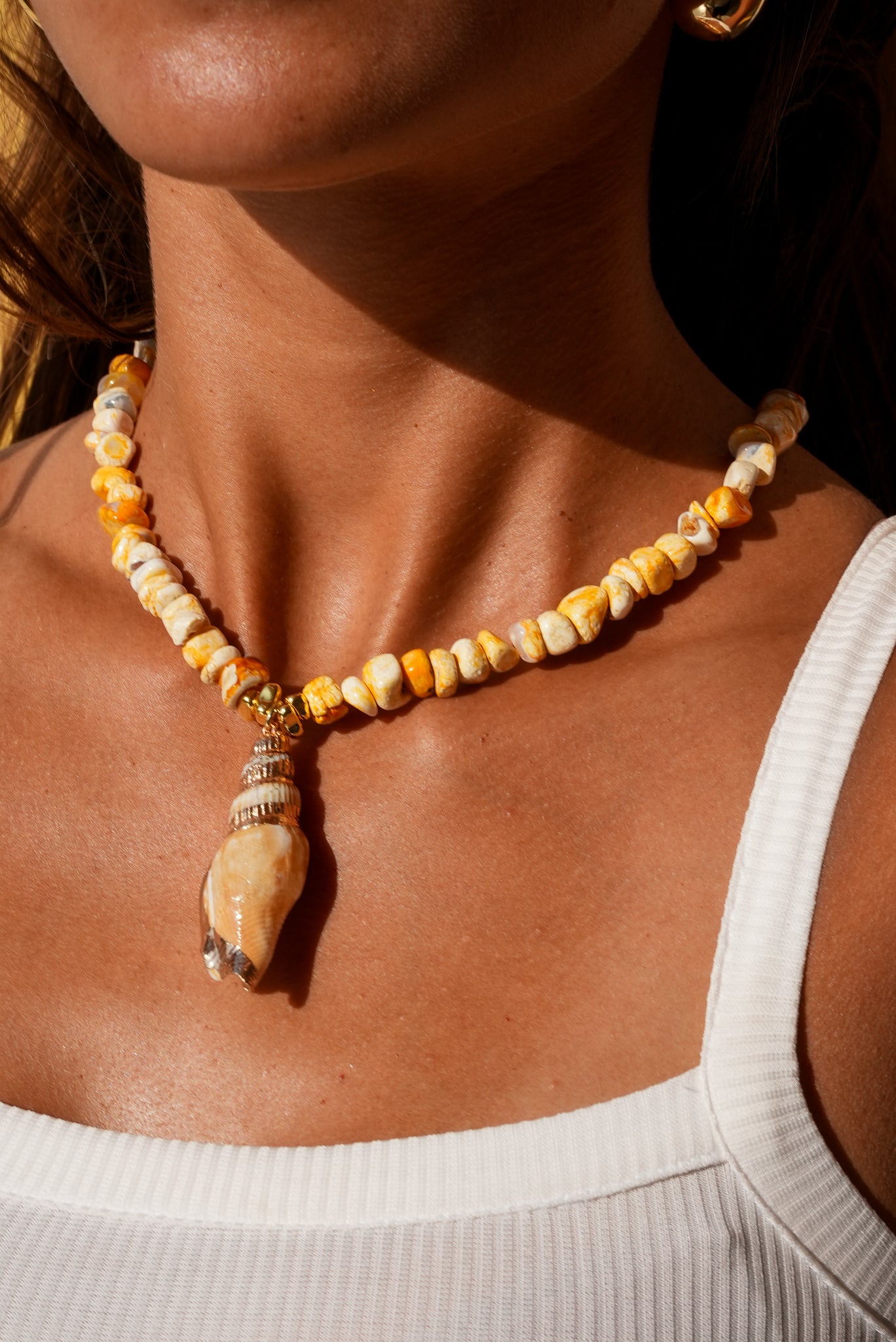 The Shell Pastel Necklace