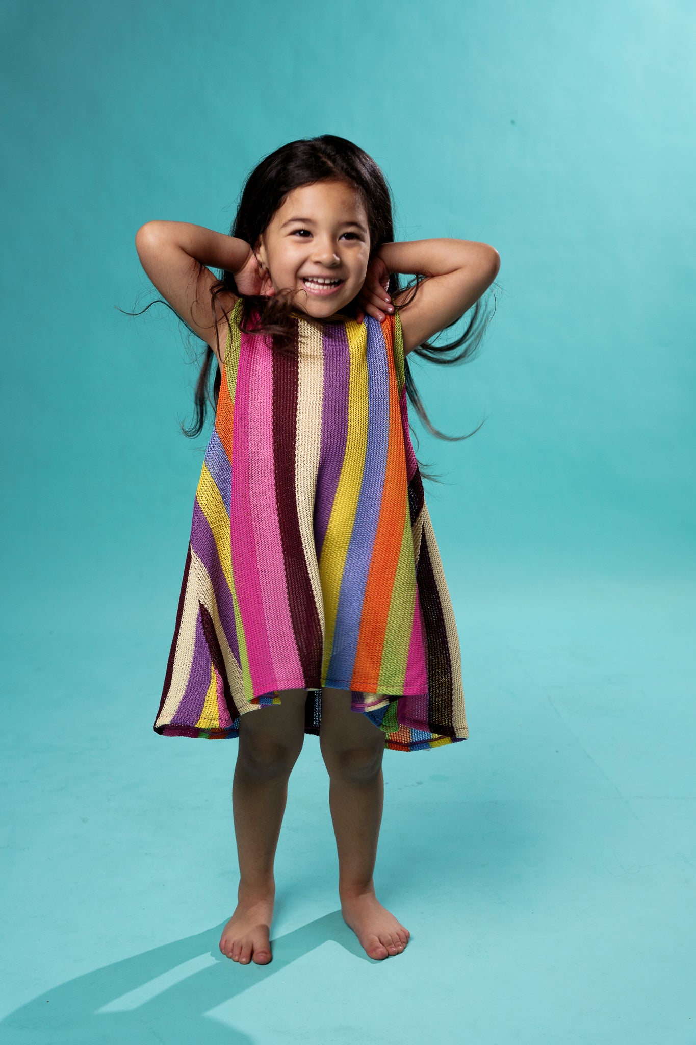 Kids Rainbow Rush Dress