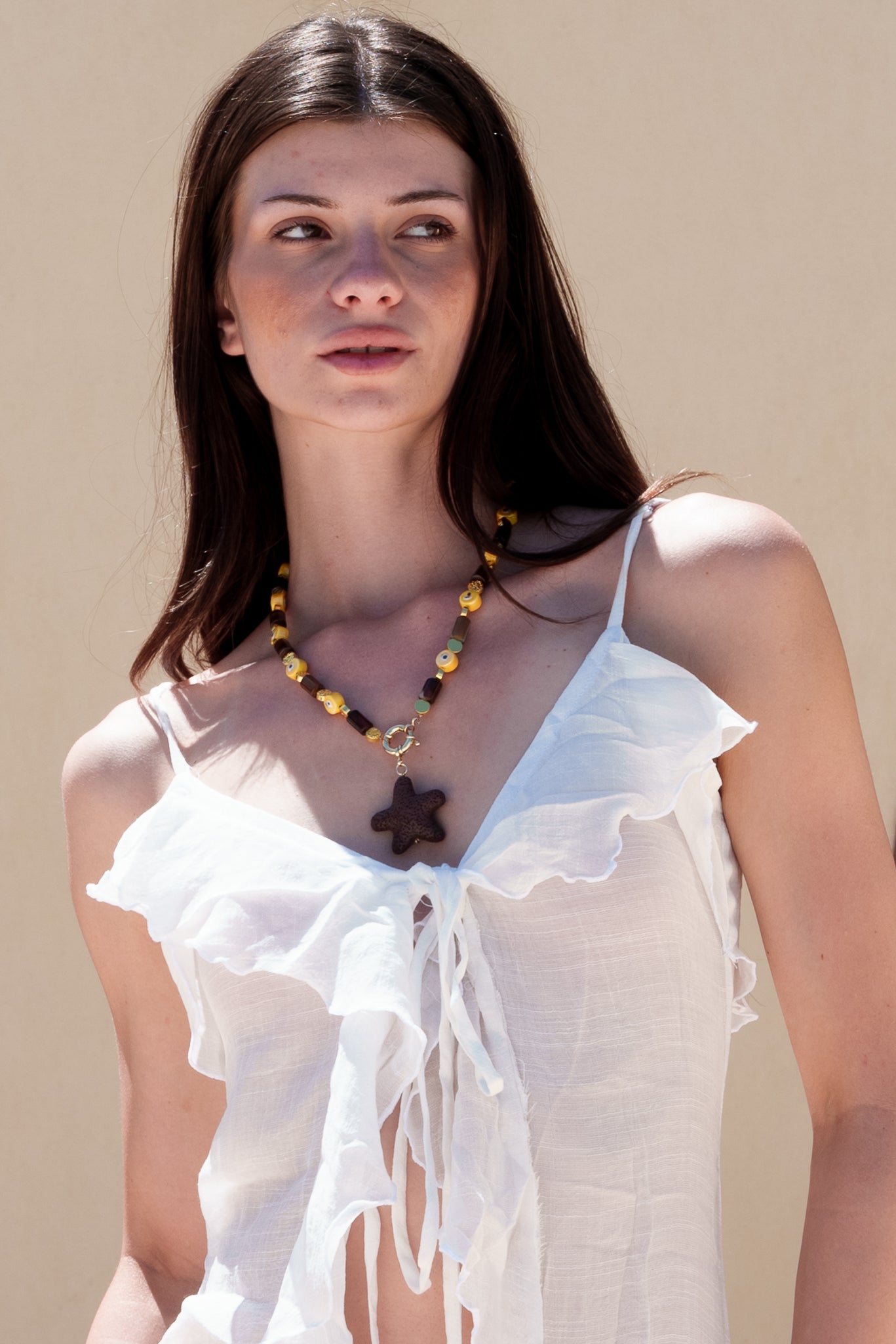 The Brown Star Necklace