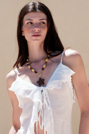 The Brown Star Necklace