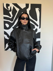 The Bomber Leather Jacket