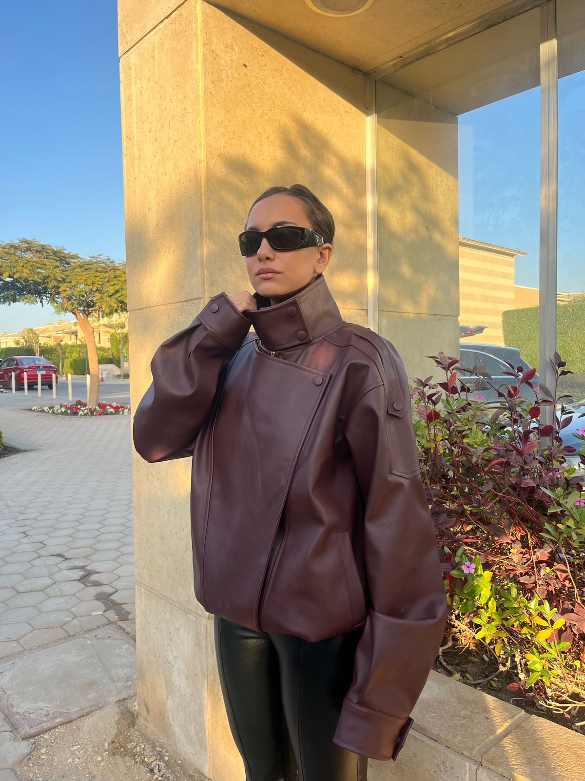 The Bomber Leather Jacket