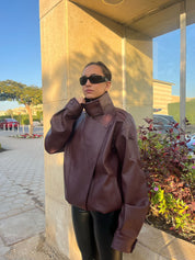 The Bomber Leather Jacket