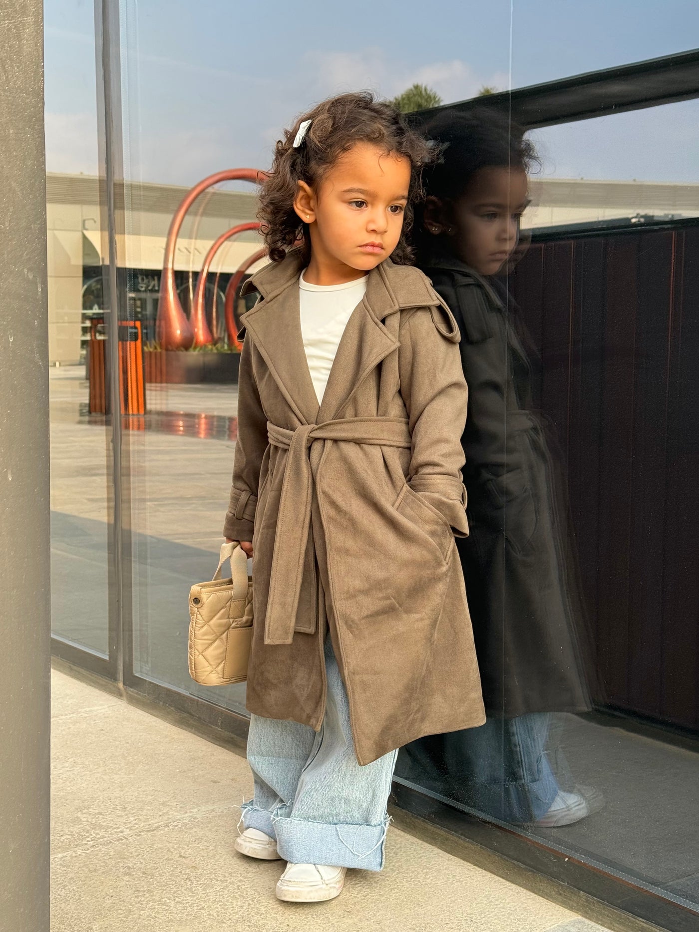 Kids Velvet Coat