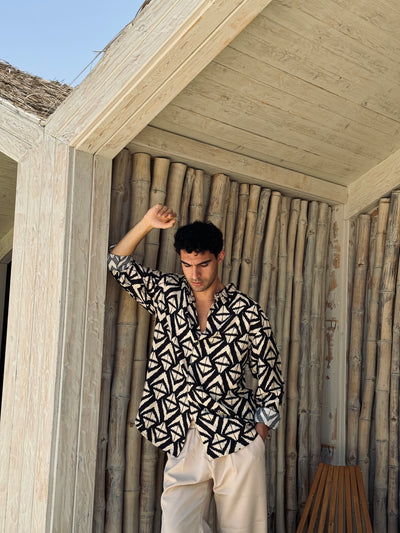 Men Boho Shirt