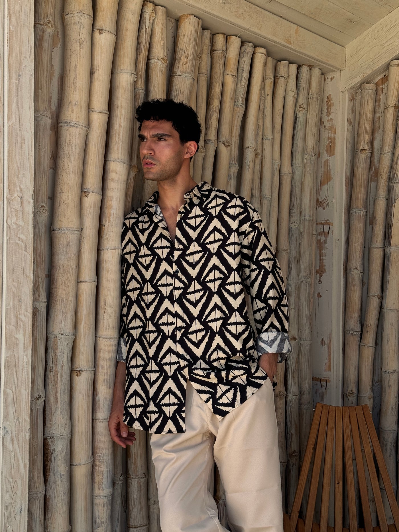 Men Boho Shirt