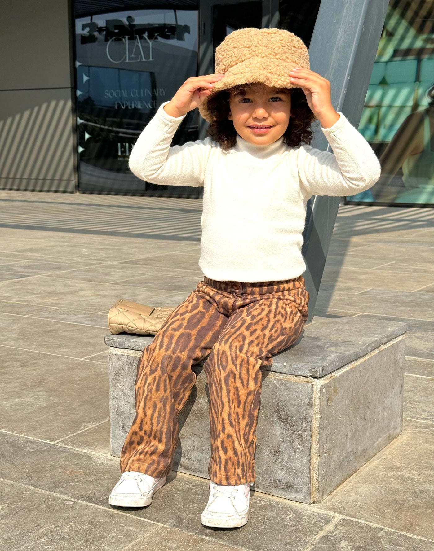 Kids Leopard Pants