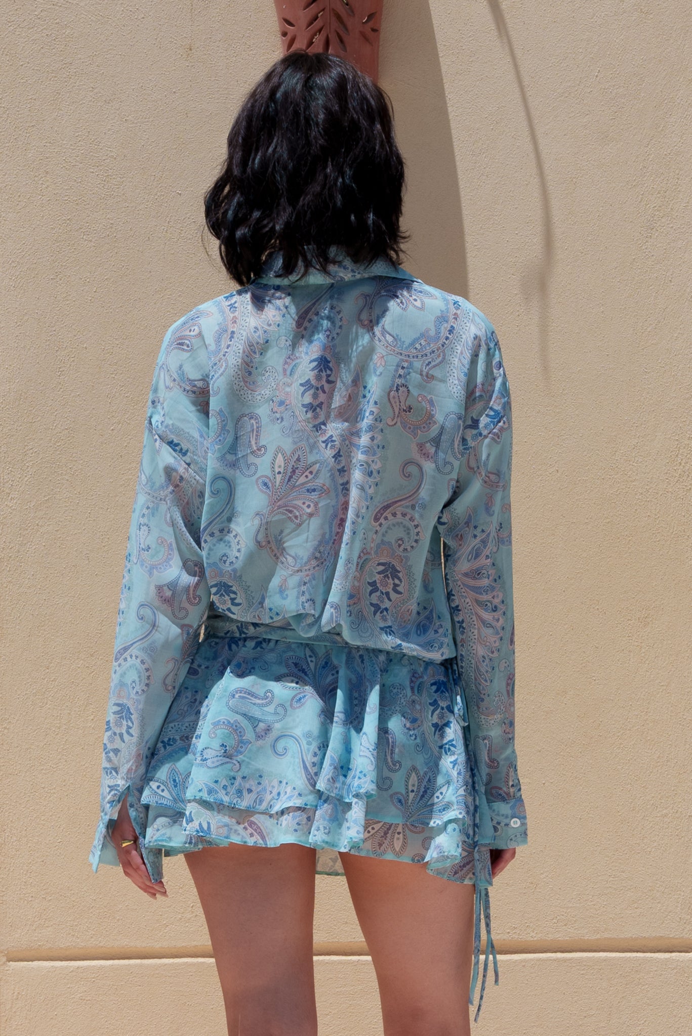 The Azure Paisley Set