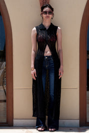 The Noir Lace Top