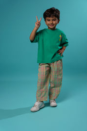 Kids Green Lemon Drink Tshirt