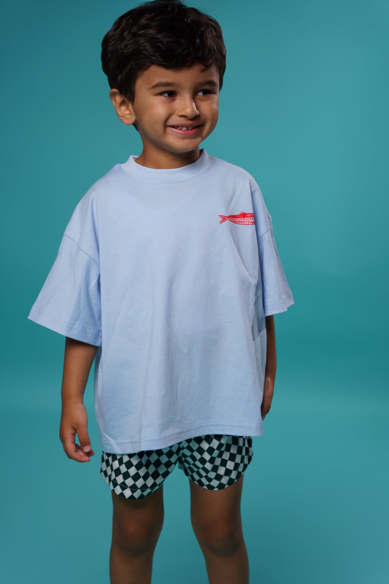 Kids Fish Print Tshirt