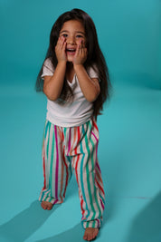 Kids Rainbow Lined Pants