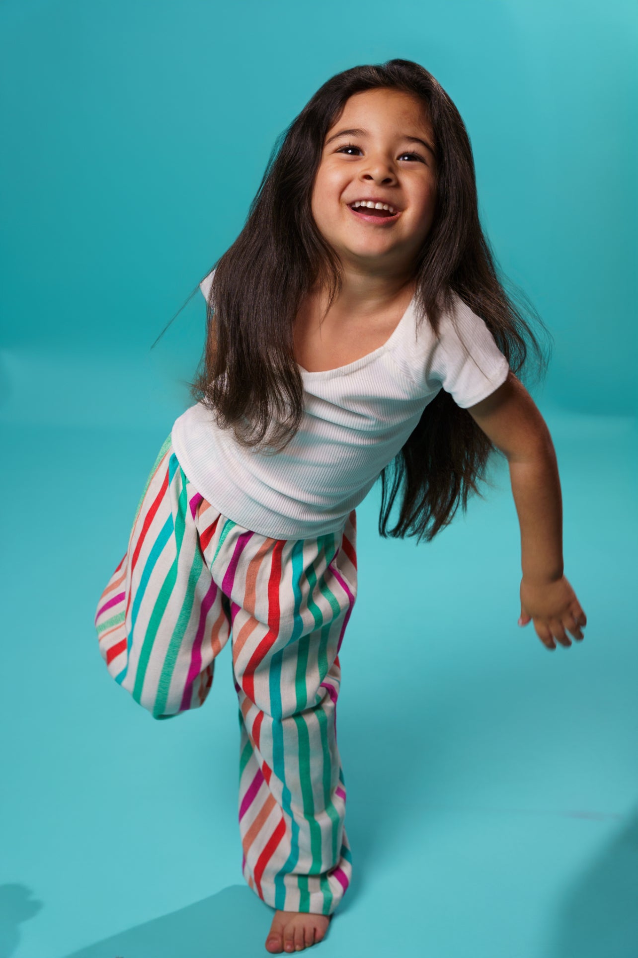 Kids Rainbow Lined Pants
