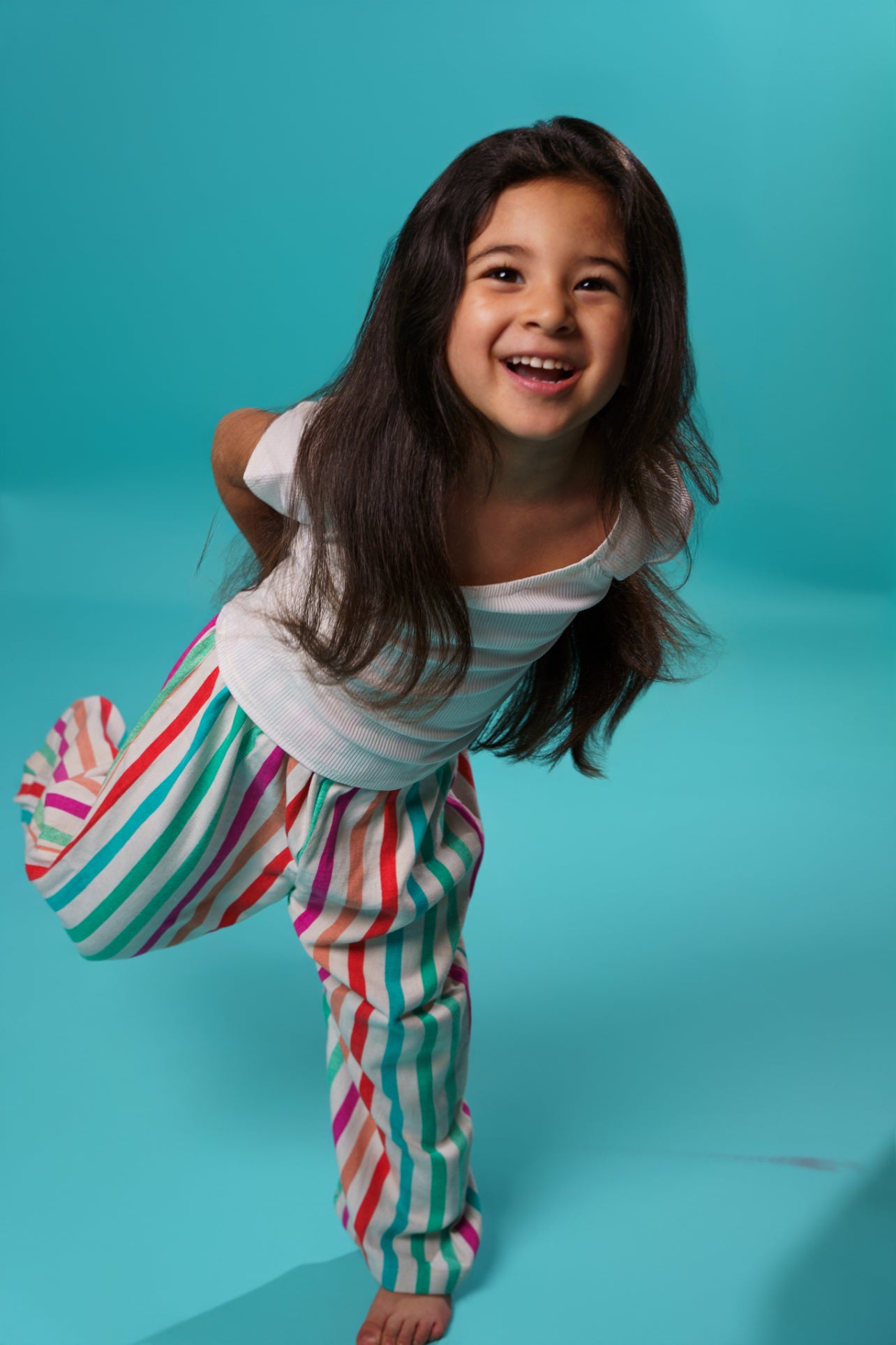 Kids Rainbow Lined Pants