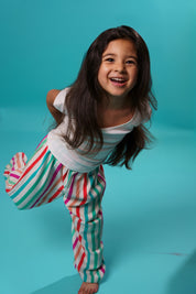 Kids Rainbow Lined Pants