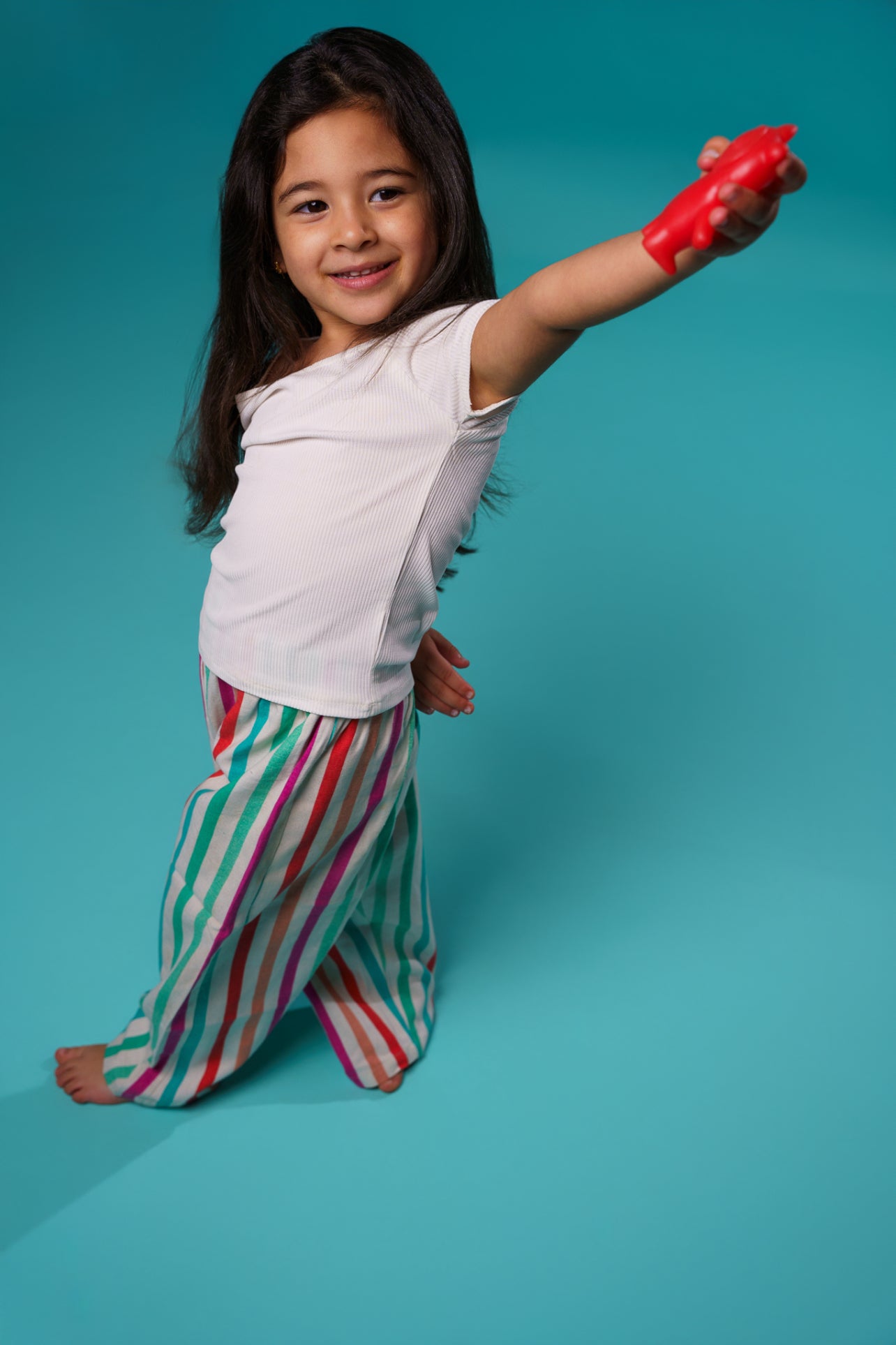 Kids Rainbow Lined Pants