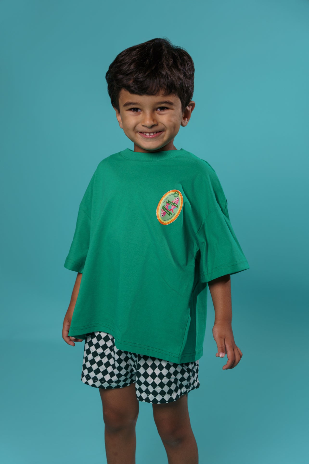 Kids Green Pop Shirt