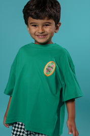 Kids Green Pop Shirt