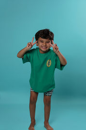 Kids Green Pop Shirt