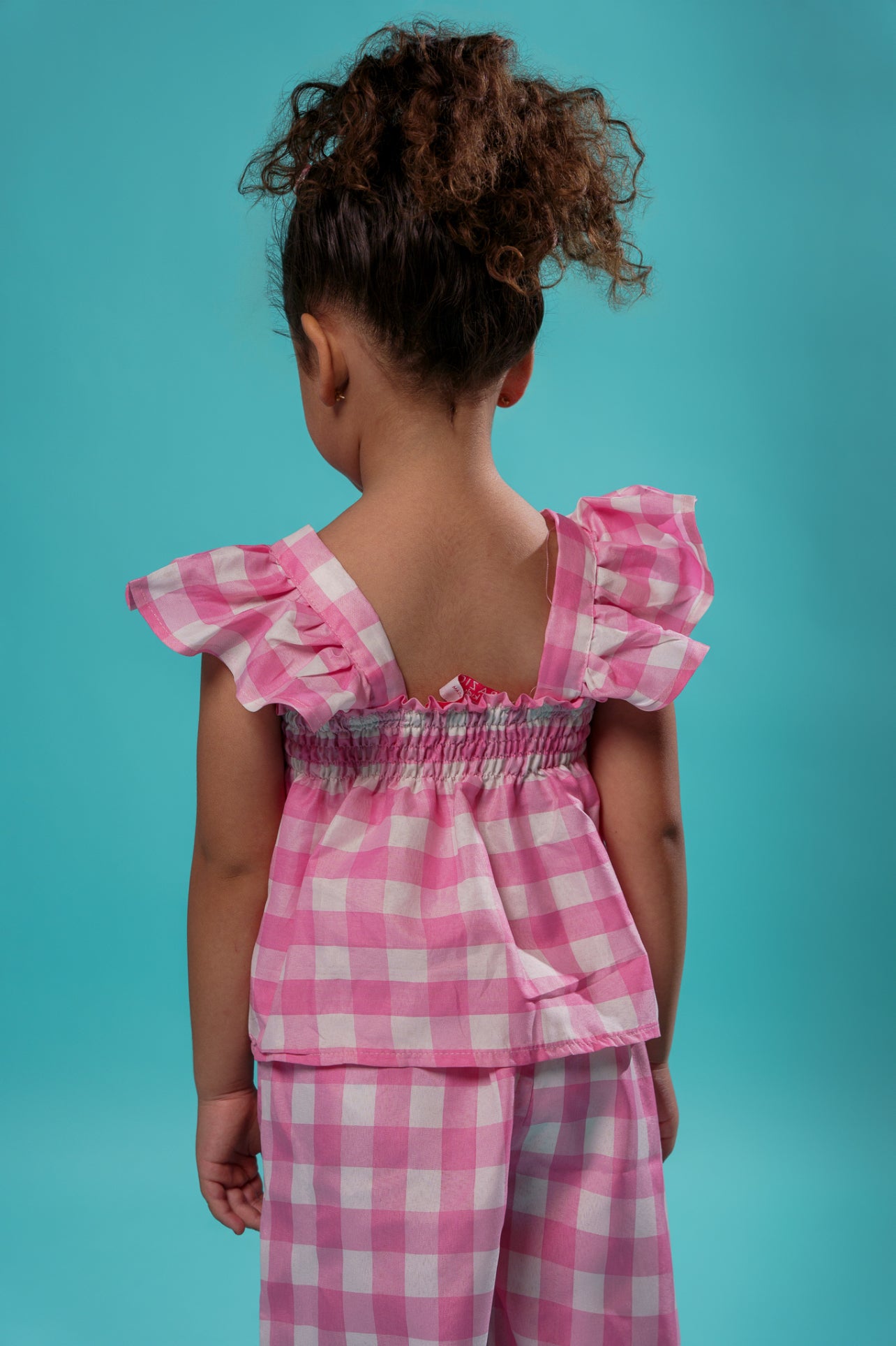 Kids Pink Picnic Top