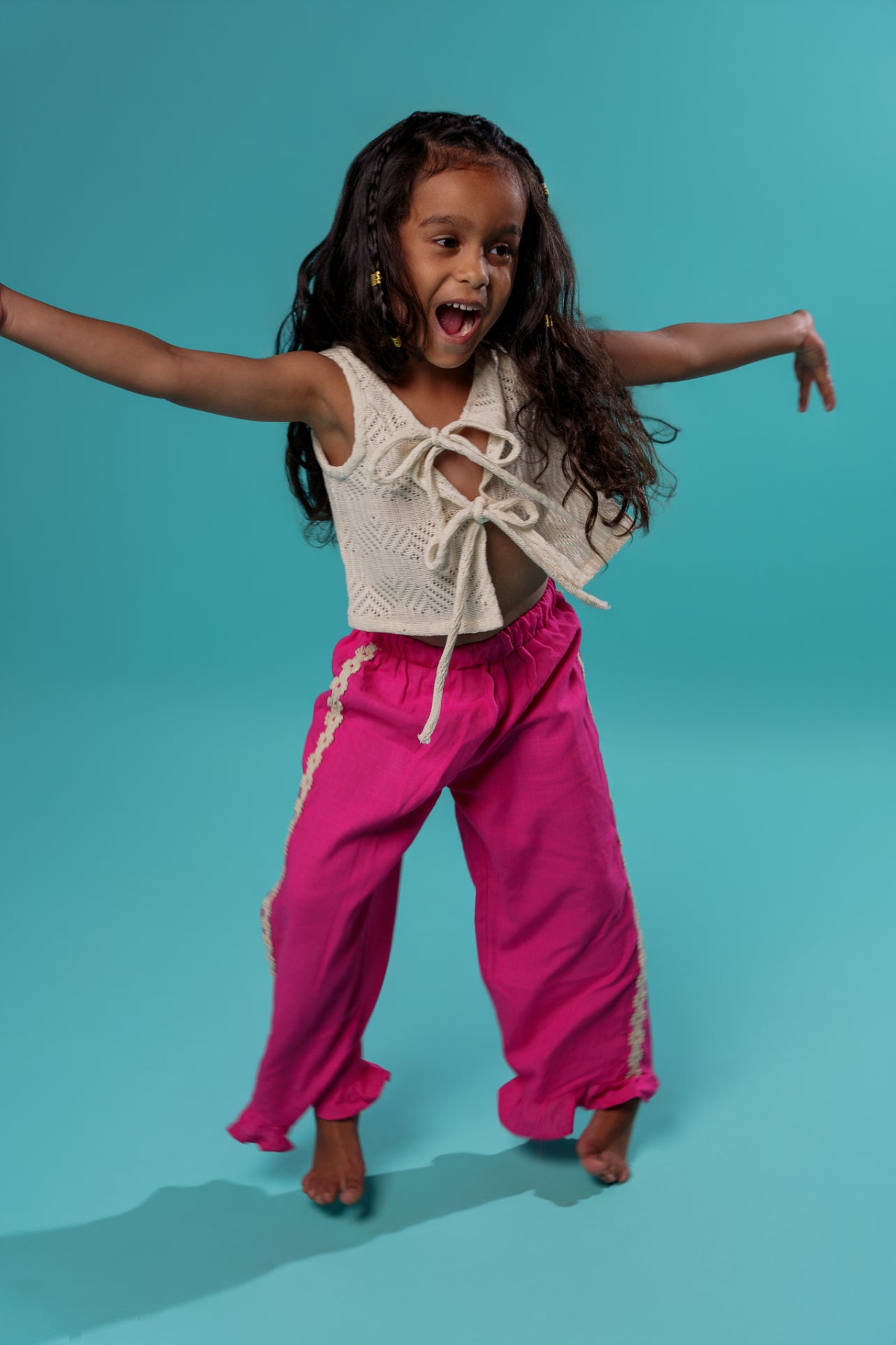 Kids Knitted Pick Your Side Top