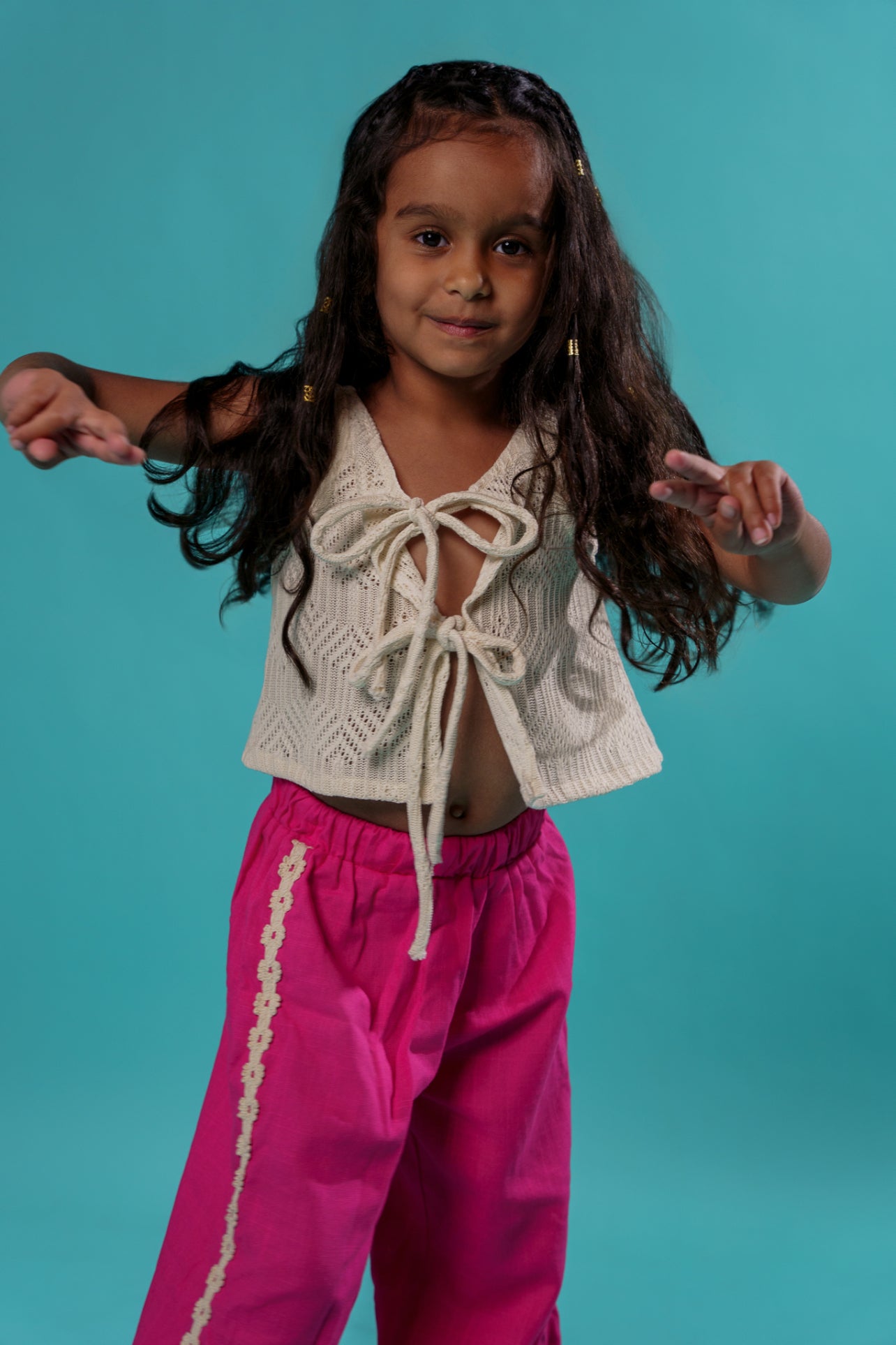 Kids Knitted Pick Your Side Top