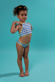 Kids Cool Check Bikini