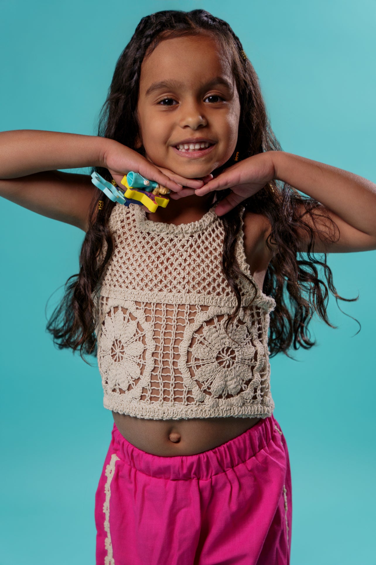 Kids Sunny Knit Top
