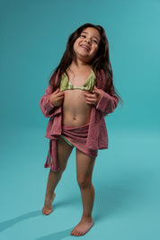 Kids Shimmery Coverup Set
