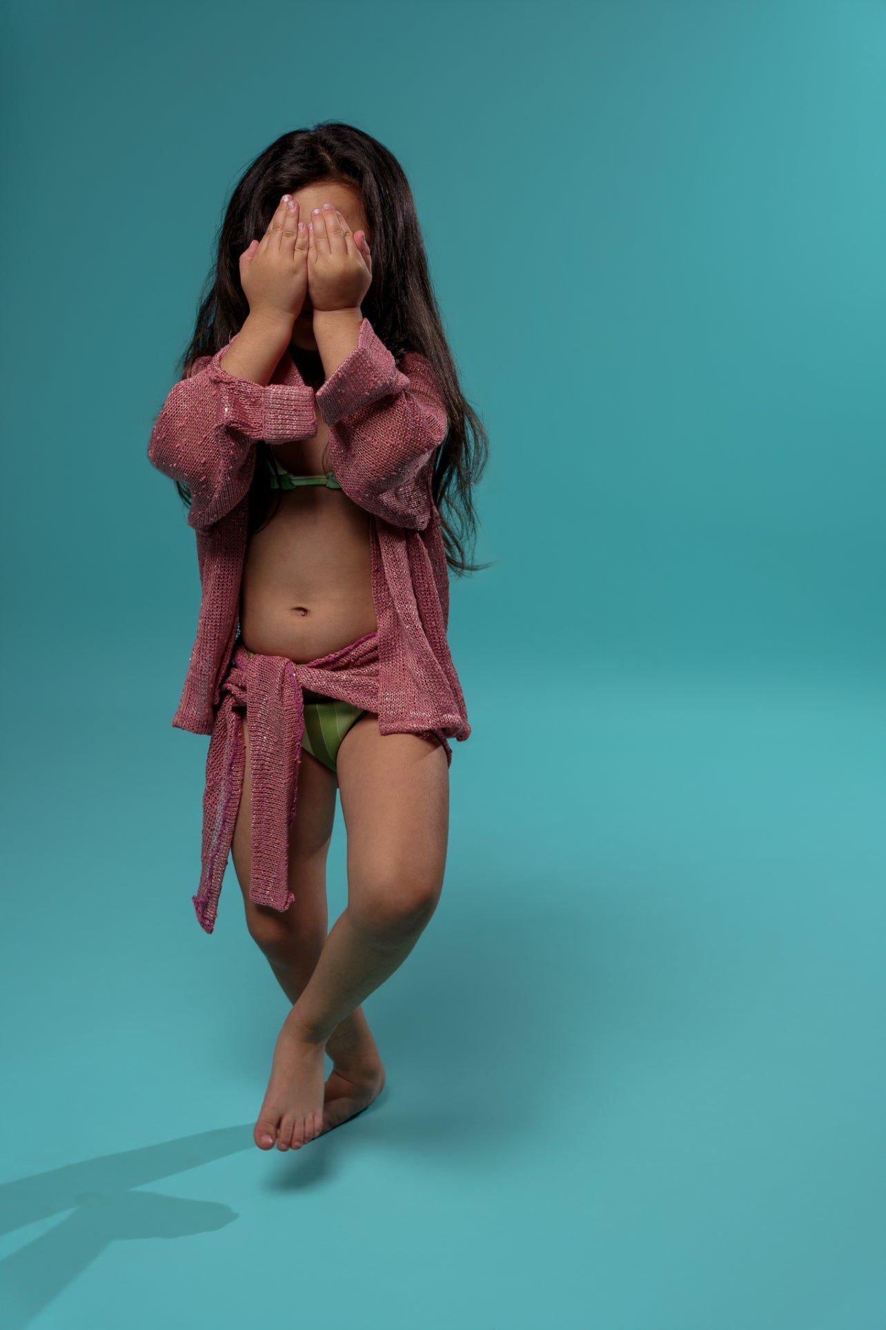 Kids Shimmery Coverup Set