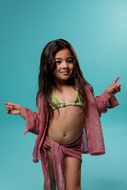 Kids Shimmery Coverup Set