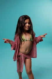 Kids Shimmery Coverup Set