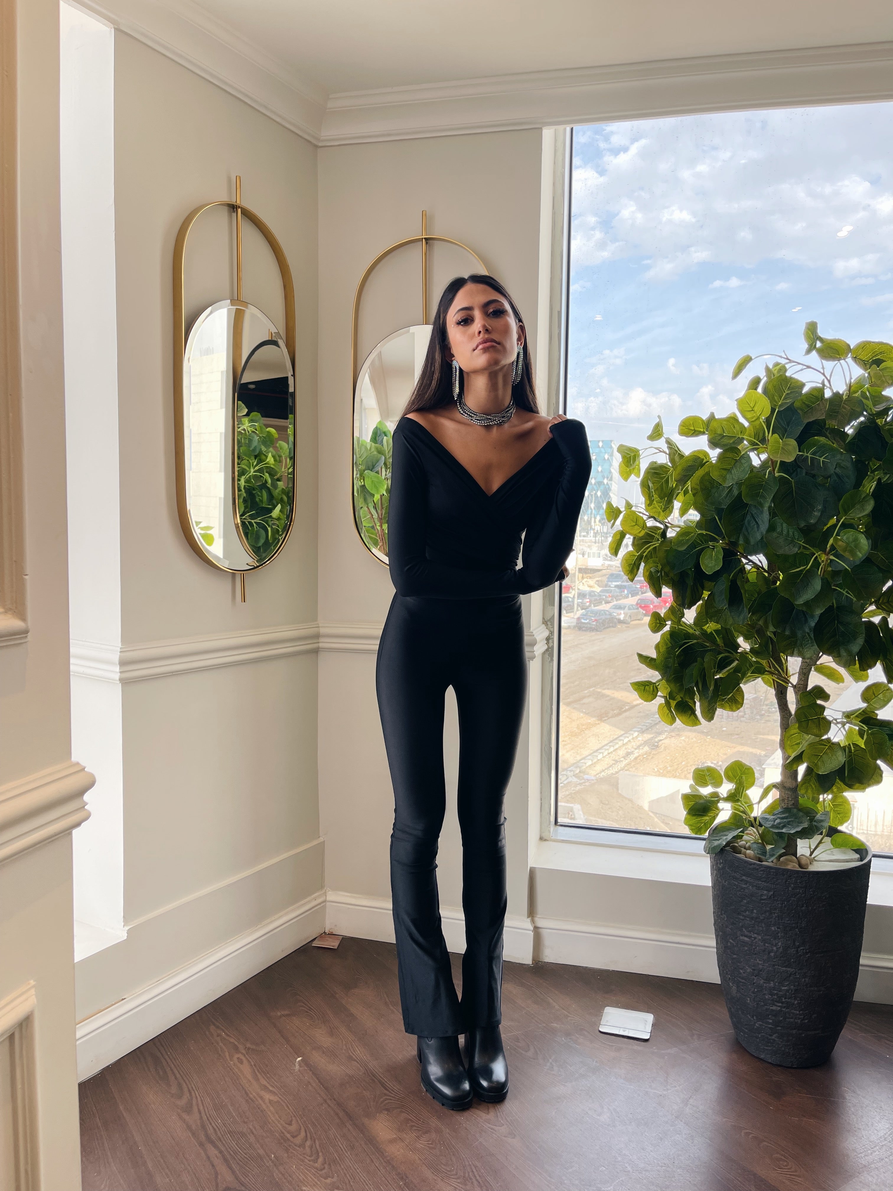 Bodycon Black Jumpsuit