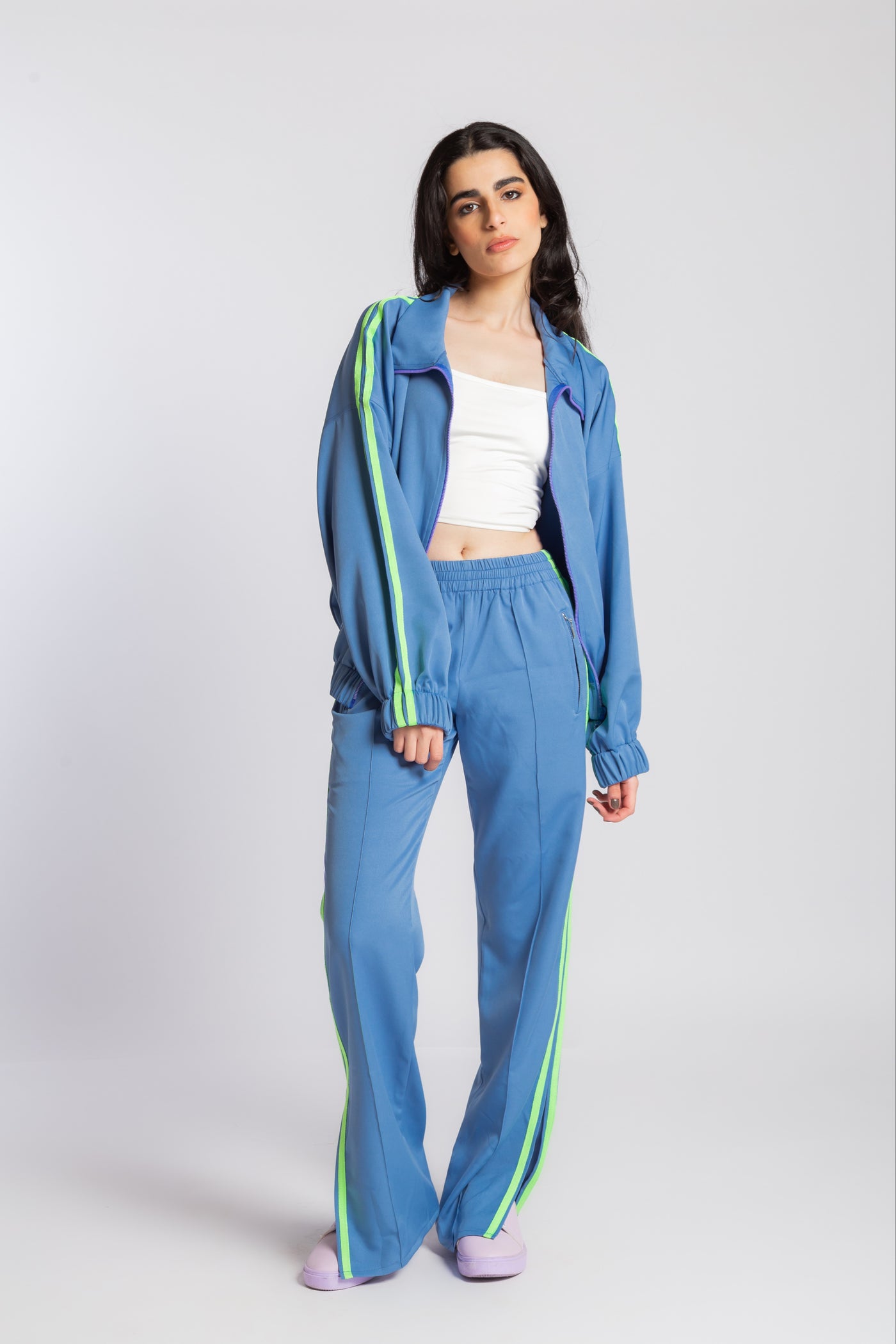 Multicolor Two Stripes Tracksuit