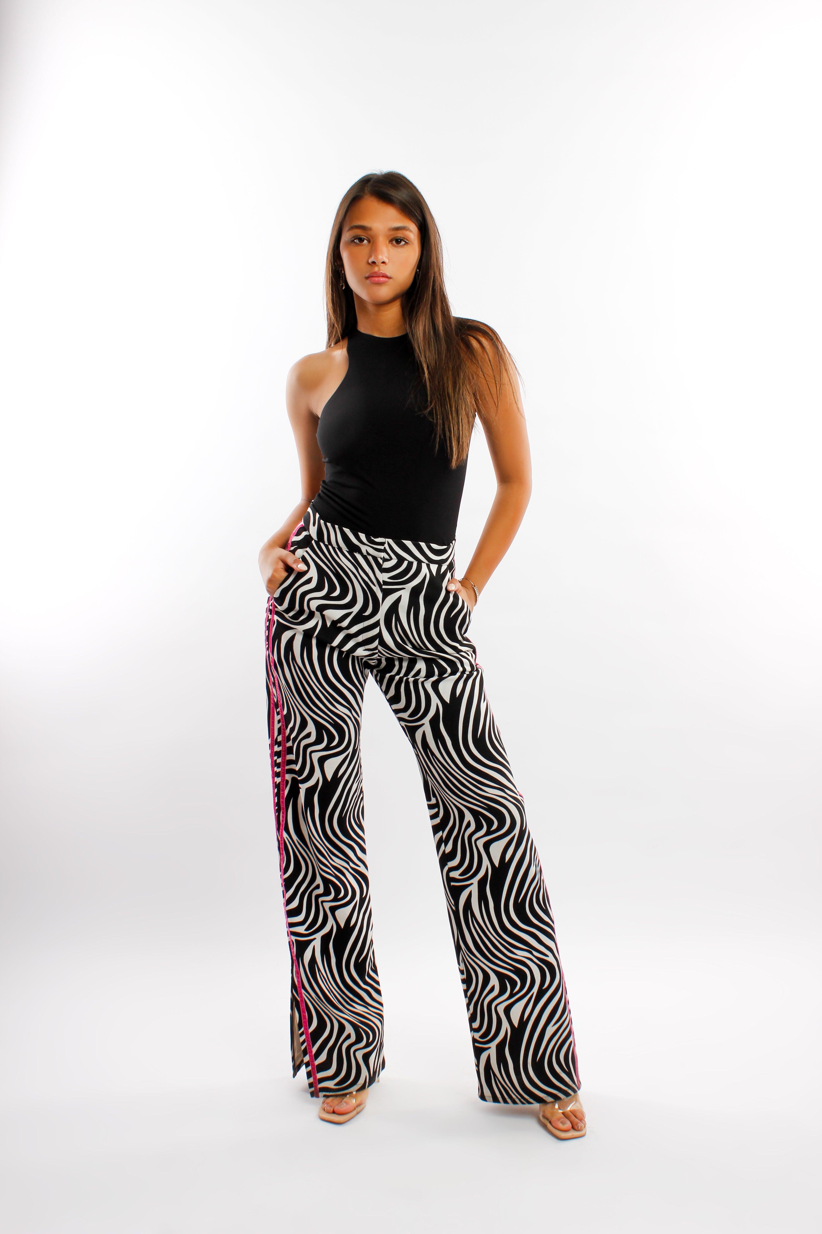 Zebra Print Pants – Bazic