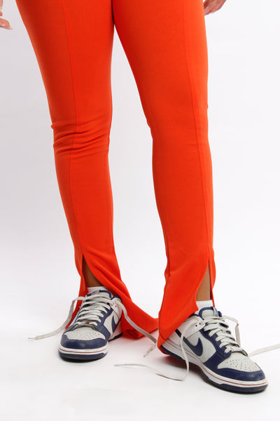 Orange Body shaper Leggings